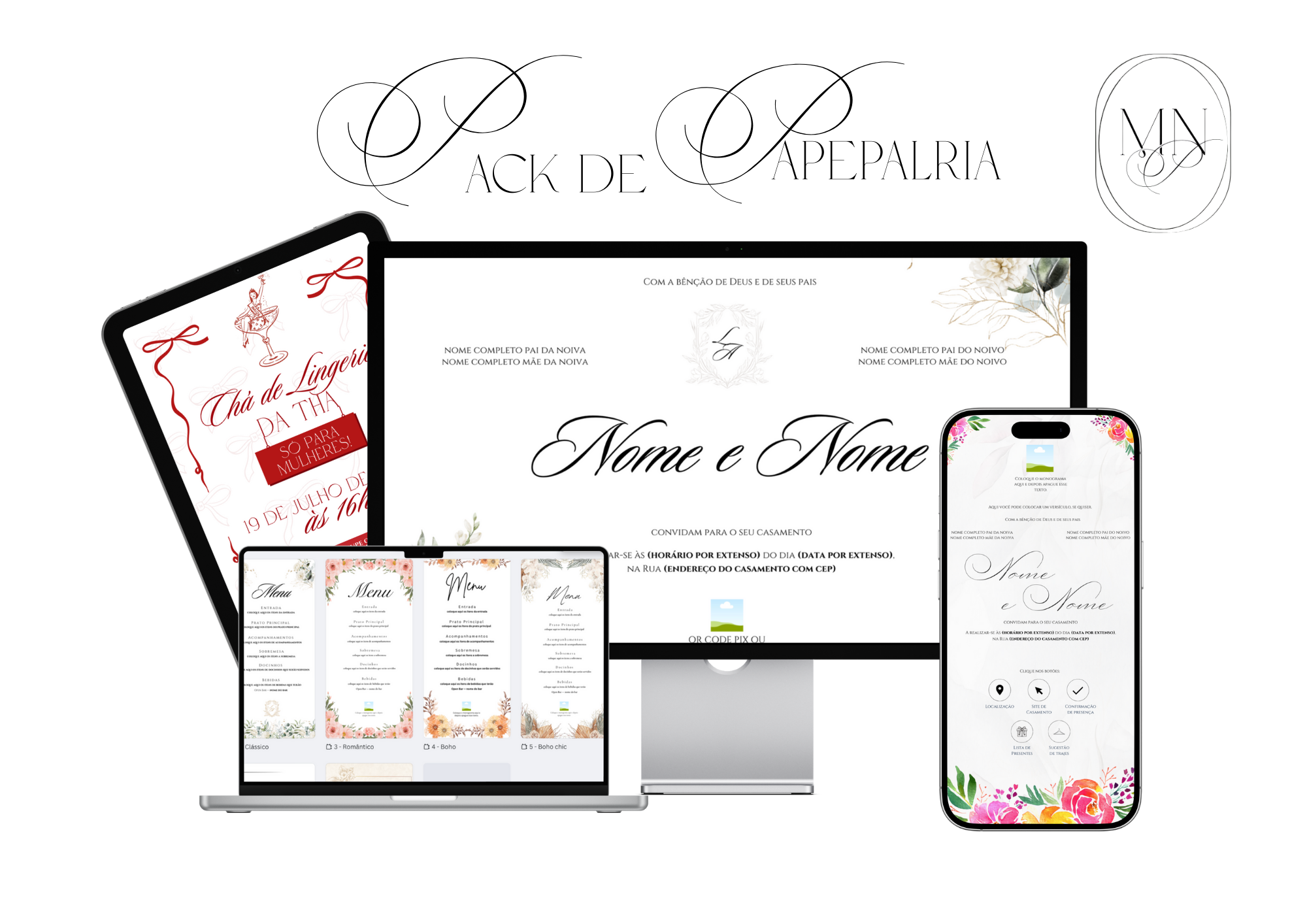 Pack Completo de Papelaria